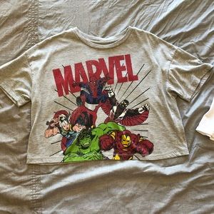 Marvel Crop Tee